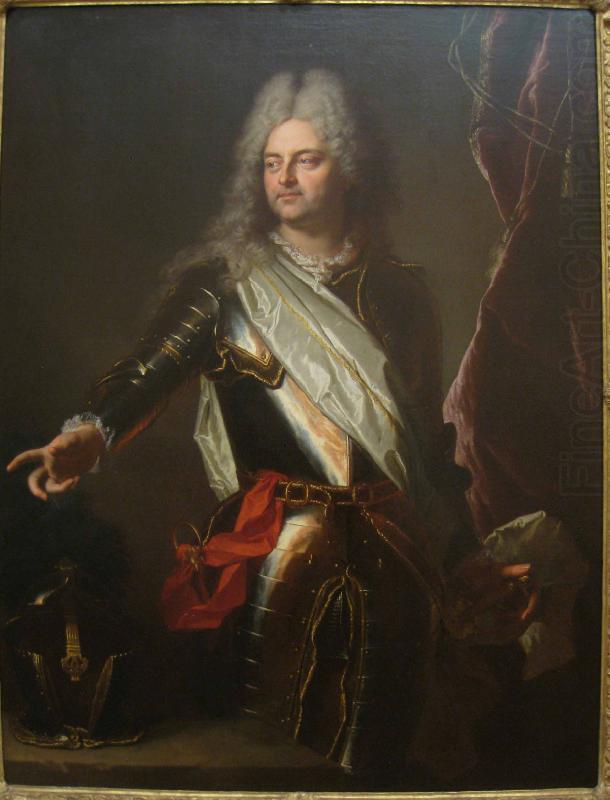 Marquis de Louville, Hyacinthe Rigaud